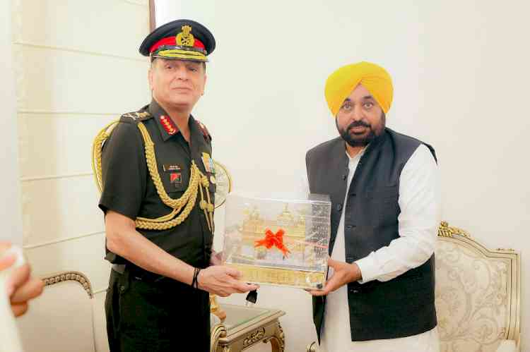 CM Bhagwant Singh Mann Calls For Stronger Cooperation With Indian Army For Welfare Of Punjab & Nation