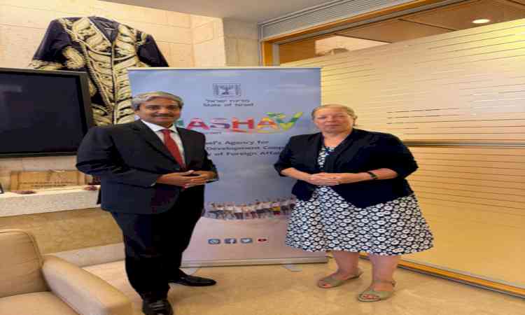 India, Israel discuss development partnership and new avenues of cooperation