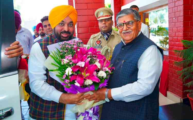 CM Bhagwant Singh Mann Meets Governor For 10-Day Parole To Jagtar Singh Hawara