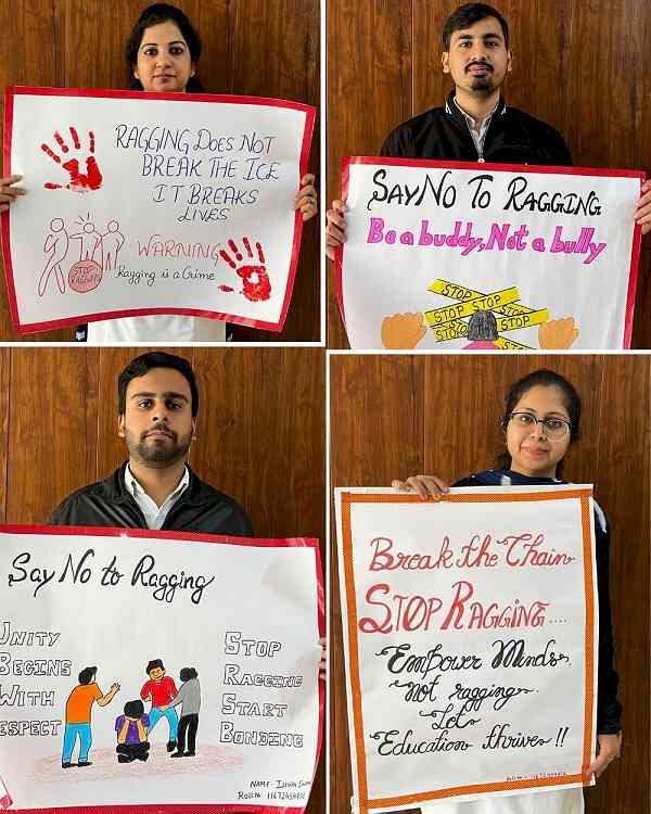 Innocent Hearts College of Education observed Anti-Ragging week