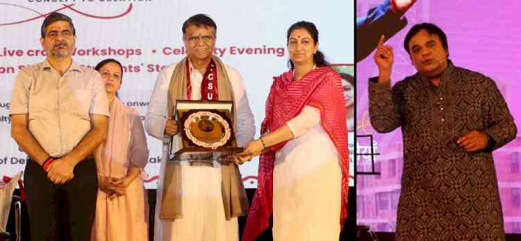 Alok Shrivastava’s Ghazals, Poetry Enchant Audience at SUPVA