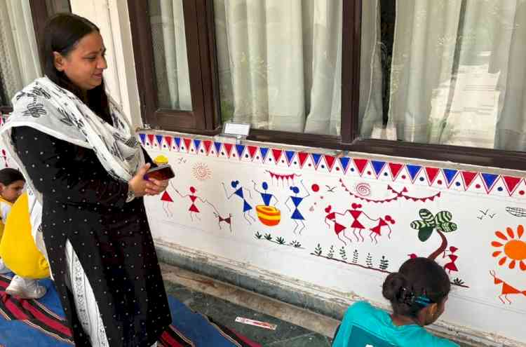 Students’ Creativity Comes Alive in Vibrant Colours, BPSMV Walls Transformed Through Art