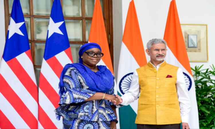 EAM Jaishankar meets Liberian FM, discusses safety and security of commercial shipping