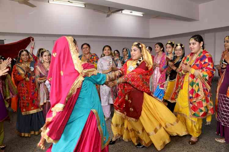 Ramgarhia Girls College Celebrates Teej with Cultural Extravaganza and Traditional Fervour