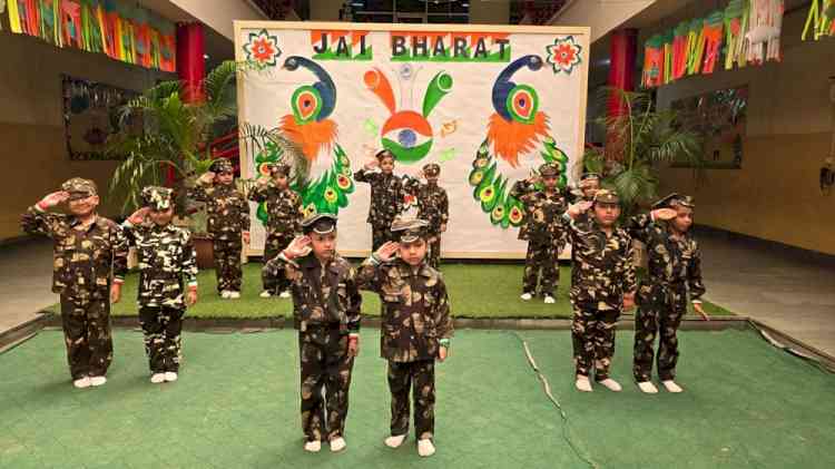 Sanskriti KMV School Celebrates 80th Independence Day Through ‘Har Ghar Tiranga’ Campaign
