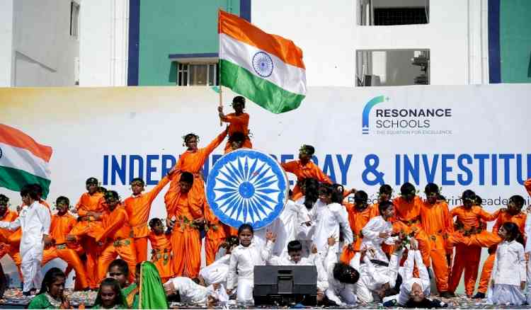 Resonance School, Vanasthalipuram Celebrates Independence Day & Investiture Ceremony, Graced by Chief Guest JD Lakshminarayana