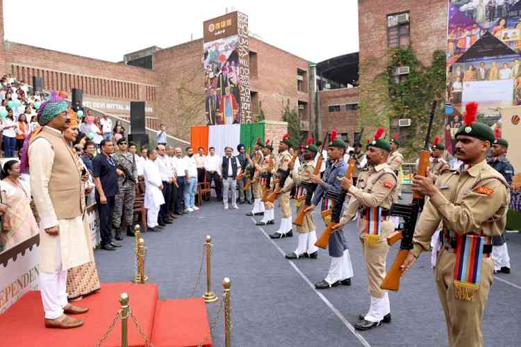 LPU Celebrates India's 80th Independence Day with a Youth Pledge for Economic Independence and “Har Ghar Tiranga”