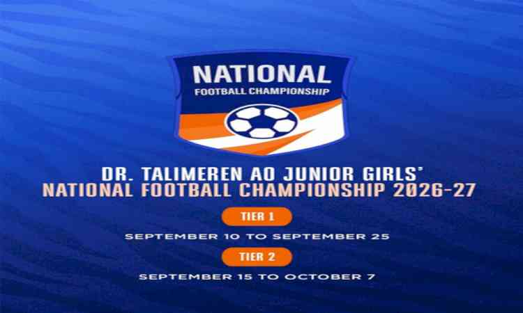 Anantapur, Narainpur to host Dr Talimeren Ao Junior Girls' NFC 2026-27