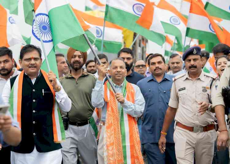 Trident Group Leads Tiranga Yatras Across Locations, Reinforces Spirit of Patriotism