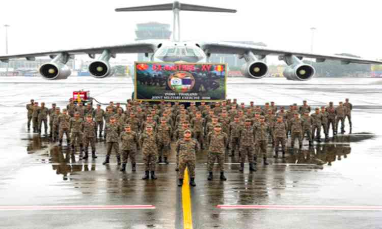 Indian Army contingent departs for India-Thailand joint military exercise MAITREE-XV