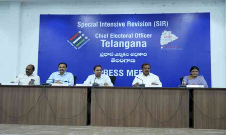 73 lakh voters in Telangana marked ASDS, 92 lakh to get notices