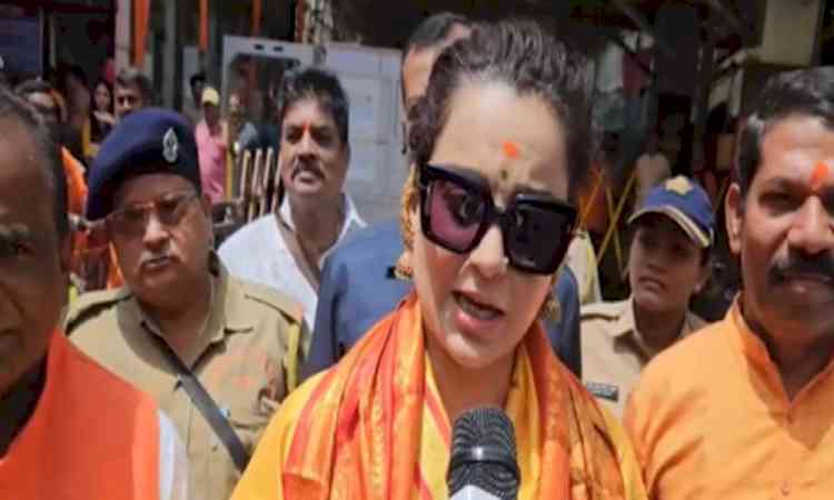 'Cong not only against BJP, but against country’, claims Kangana; criticises Sonia Gandhi over Vande Mataram row