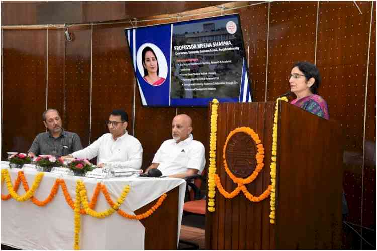 University Business School (UBS), Panjab University Hosts Induction Program for M.Com (Hons) and MBA Executive Batch of 2026–2028