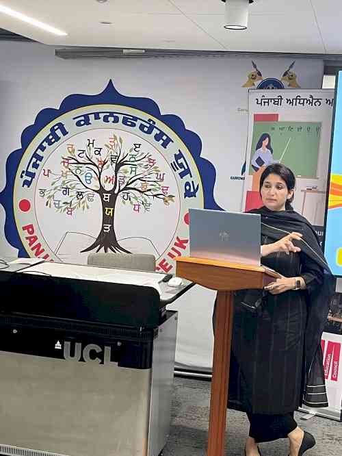 Dr. Parmjeet Kaur Sidhu Represents Panjab University at International Punjabi Conference in UK