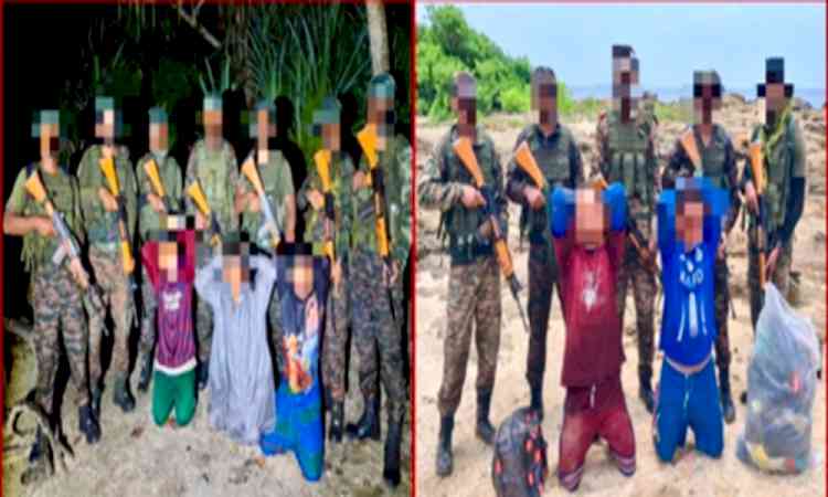 'Op Falcon' concludes in Andamans with 12 poachers held by ANC