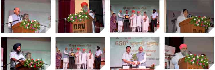 From Spiritual Wisdom to Social Equality: DAV University Tributes the Legacy of Guru Ravidas 