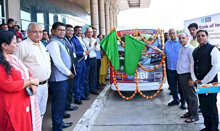 SBI’s CSR Boost to MDU: E-Cart Gifted for Green Campus