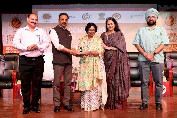Chairperson of the National Commission for Women, Vijaya Rahatkar, led the Women’s AI Empowerment Drive at LPU