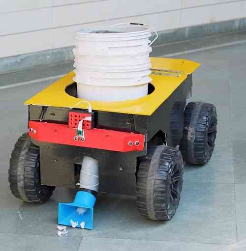 CT Group Students Develop Smart Garbage Collector Robot for Automated Waste Handling