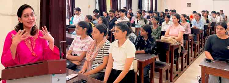 Don’t Self-Medicate: Dermatologist Warns MDU Students on Skin, Hair Problems