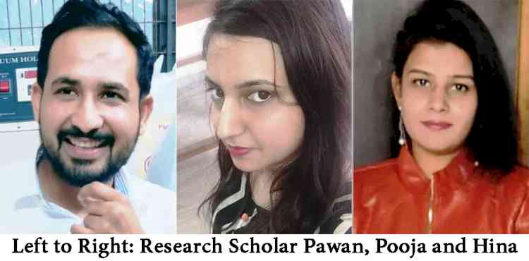 MDU Chemistry Department Sweeps All Three Best PhD Thesis Medals