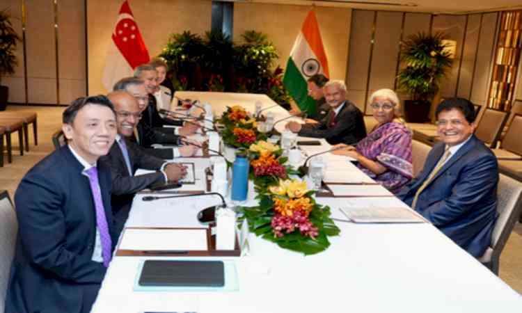 India, Singapore sign pacts to bolster maritime heritage, food safety, telecom ties