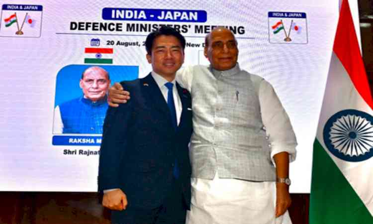 Will devote all my efforts to turn discussions into outcomes: Japanese Defence Minister after meeting Rajnath Singh