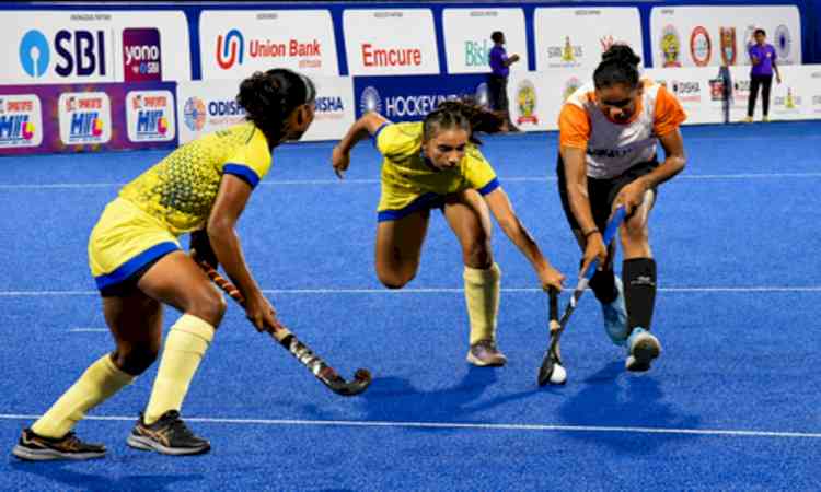Jr Women Hockey National: Haryana, Chhattisgarh, Jharkhand, MP storm into semis