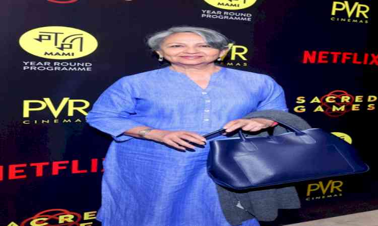 Sharmila Tagore: ‘Vande Mataram’ is difficult to recite for those who believe in one God