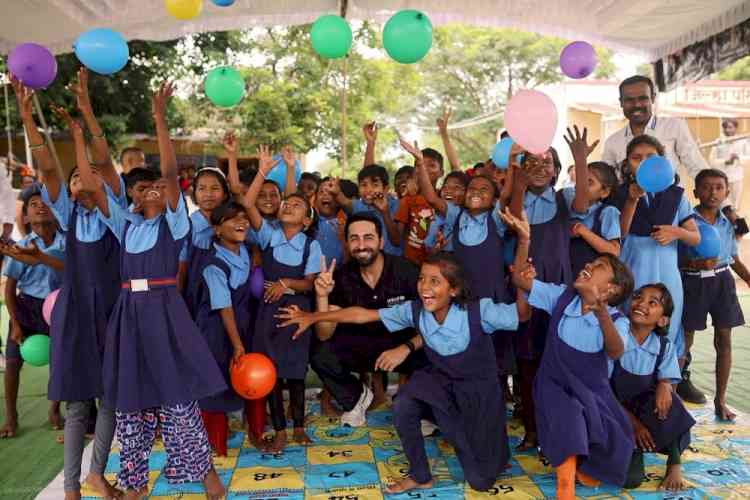 Ayushmann Khurrana’s Jalna Visit Highlights the Message of Child Safety 