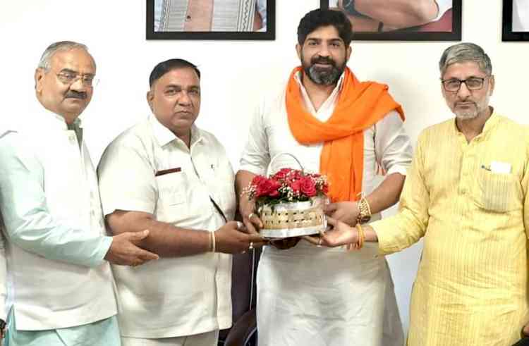 पंचकमल में जनसुनवाई की जिम्मेदारी संभाली, प्रदेश मंत्री शर्मा का अभिनंदन