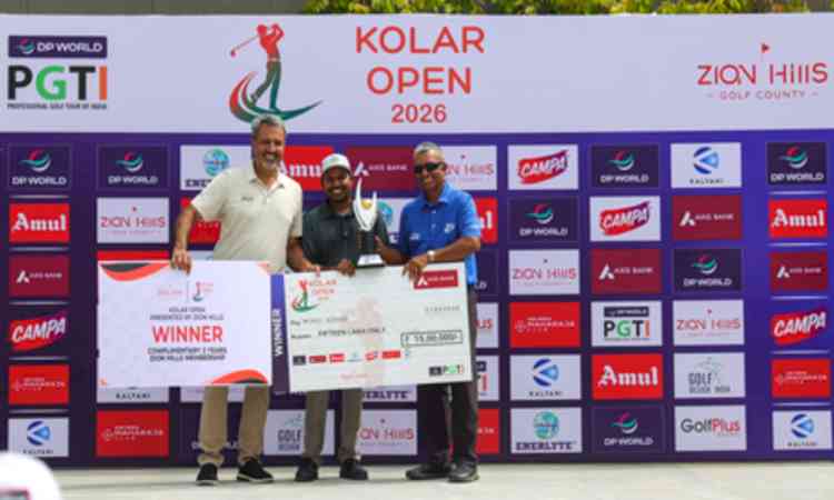 Golf: Mohd Azhar claims maiden title at Kolar Open
