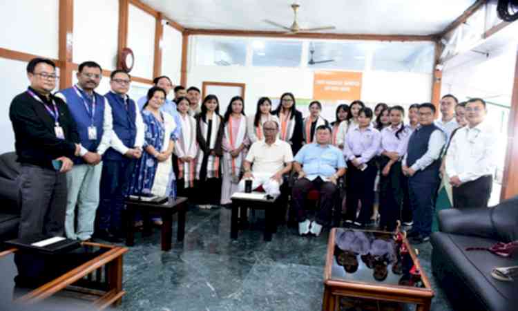 Manipur CM flags off 16 youths for overseas skill training, jobs in Japan