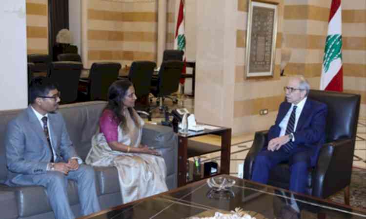 MEA Secretary Ranganathan calls on Lebanon PM, discusses bilateral cooperation