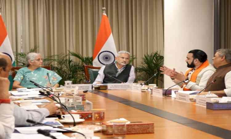 Samrat Choudhary meets FM Sitharaman, EAM Jaishankar in Delhi; Bihar's key issues discussed