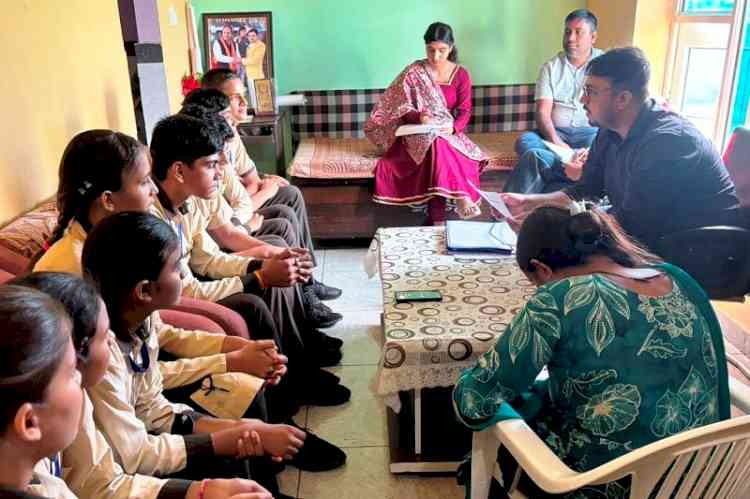 मानसिक स्वास्थ्य और नशे से बचाव पर विद्यार्थियों को किया जागरूक