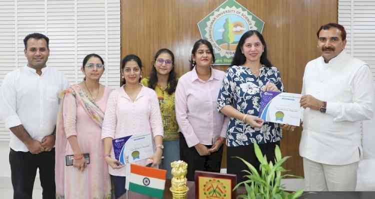 Global Recognition for GJUS&T as Deepa’s XRD Pattern Enters ICDD