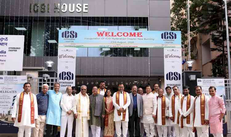 ICSI Hyderabad Chapter inaugurates new five-storey building with ₹10 crore investment