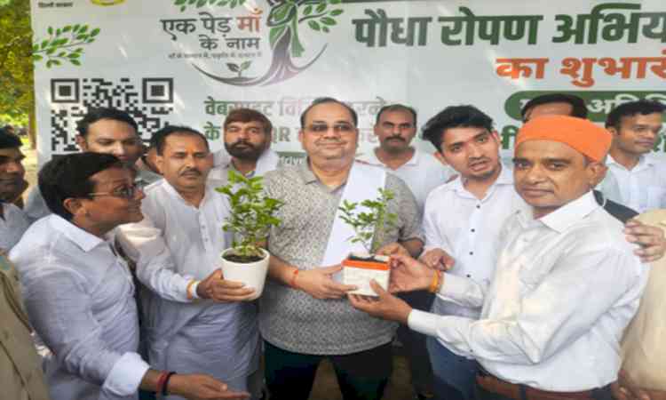 50 lakh out of targeted 70 lakh saplings already planted in Delhi: Minister Pankaj Kumar Singh