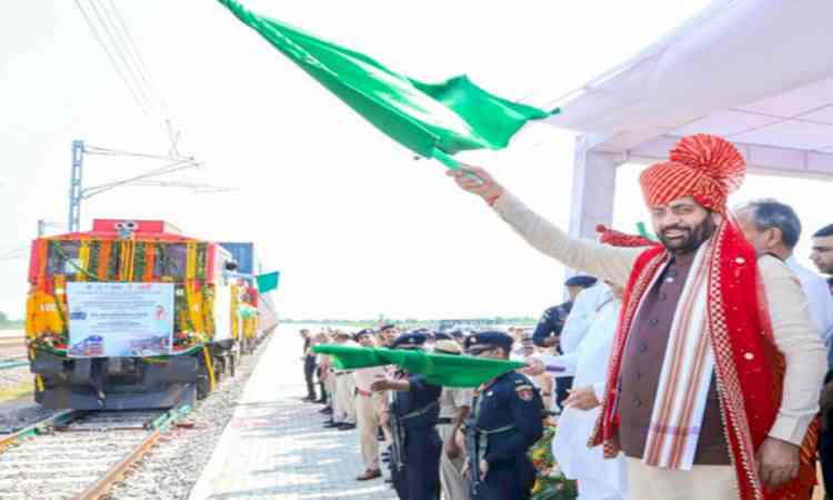Freight train will usher economic momentum, says Haryana CM