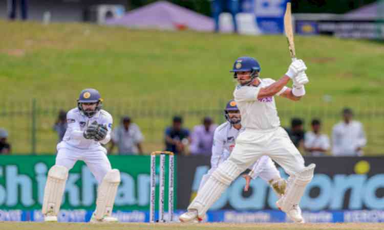 2nd Test: Jurel shines with unbeaten 95 as rain halts India's push against Sri Lanka