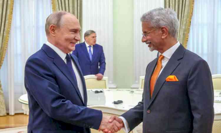 Handed over 'personal message' from PM Modi, says EAM Jaishankar after meeting Putin in Moscow