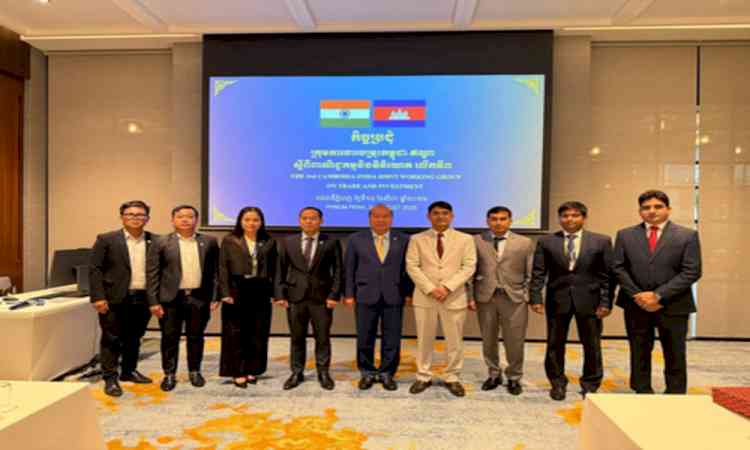 India, Cambodia agree to strengthen trade ties