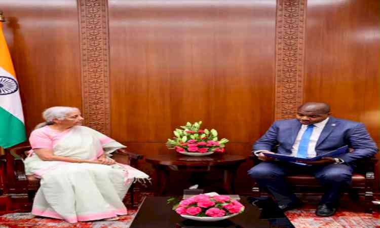 British Virgin Islands Premier meets FM Sitharaman