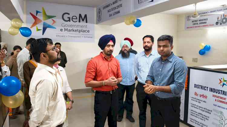 Government e-Marketplace (GeM) inaugurated in Ludhiana by Deputy Commissioner Himanshu Jain