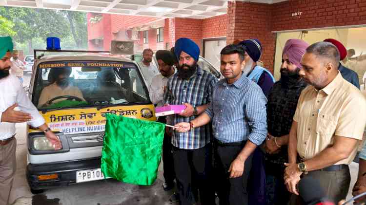 Mission Sewa Foundation Launches “13–13 Ambulance Service” in Ludhiana