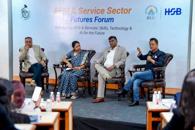 JK Lakshmipat University Hosts BFSI & Service Sector Futures Forum on the Future of Skills, Technology and AI.