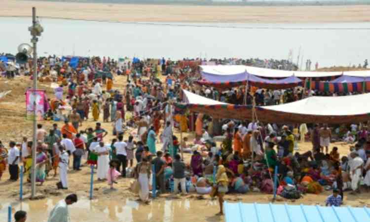 Andhra: 10 crore devotees expected at Godavari Pushkaram next year