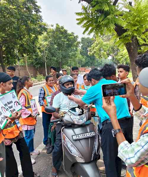 SRS Polytechnic College, Ludhiana Organizes Road Safety Awareness Program in Collaboration with Suzuki Motorcycle India Pvt. Ltd.