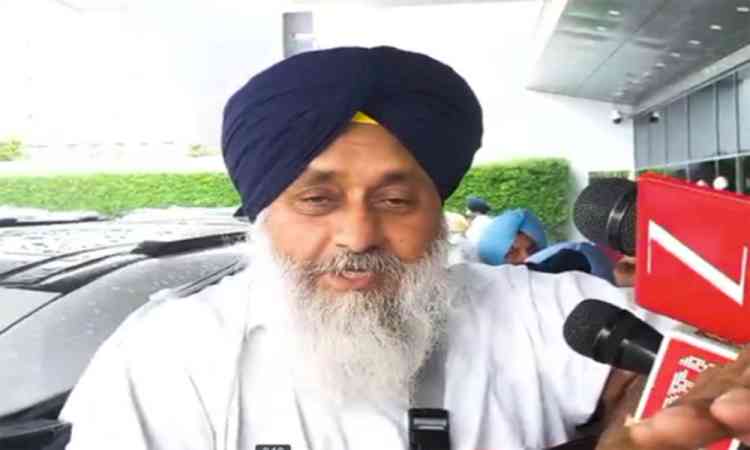 Forces behind 1980s unrest active again: Sukhbir Badal